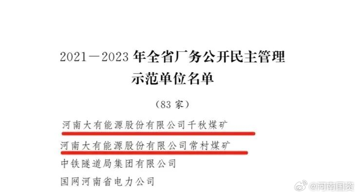 河南能源最新消息全面解读与分析